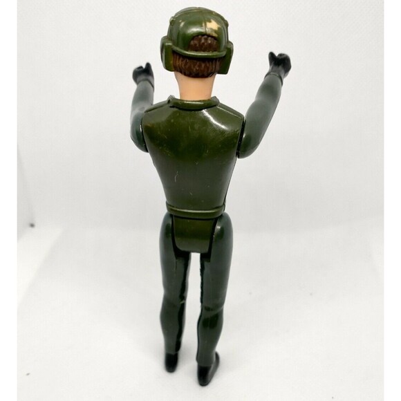 Vintage 1982 Gay Toys Laser Force  Military Pilot 5.5" Action Figure - Picture 6 of 8